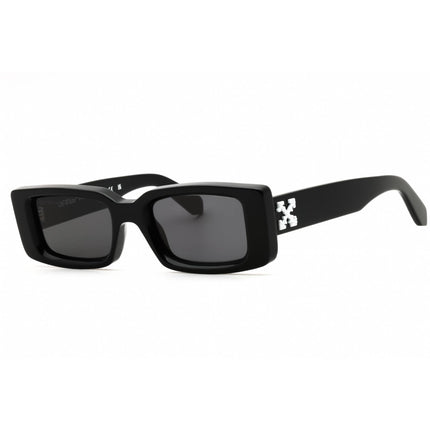 Off-White Unisex Sunglasses - Black Plastic Rectangular | ARTHUR OERI016C99PLA0011007 ,
