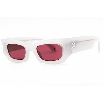 Off-White Women's Sunglasses - Grey Acetate Cat Eye | BELLEVILLE OERI147S25PLA0010928 ,