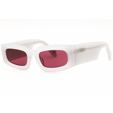 Off-White Men's Sunglasses - Grey Acetate Rectangular | CARY OERI141S25PLA0010928 ,