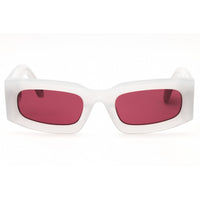 Off-White Men's Sunglasses - Grey Acetate Rectangular | CARY OERI141S25PLA0010928 ,