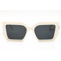 Off-White Unisex Sunglasses - White Plastic Rectangular | DOVER OERI148S25PLA0010107 ,