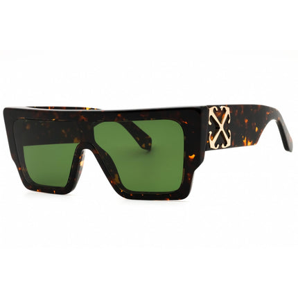 Off-White Unisex Sunglasses - Havana Plastic Shield | MARION OERI14FS25PLA0016055 ,