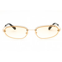 Off-White Women's Sunglasses - Gold Metal Full Rim Oval | MIAMI OERI13MC99MET001766E ,