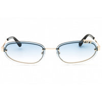 Off-White Women's Sunglasses - Gold Metal Full Rim Oval | MIAMI OERI13MC99MET0017642 ,