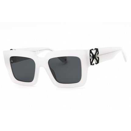 Off-White Unisex Sunglasses - Grey Plastic Rectangular | MYSTIC OERI14DS25PLA0010907 ,