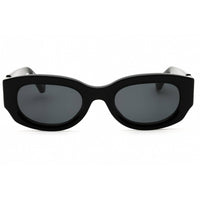 Off-White Women's Sunglasses - Black Plastic Oval Frame | PALMER OERI14ES25PLA0011007 ,