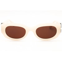 Off-White Women's Sunglasses - Beige Plastic Oval Frame | PALMER OERI14ES25PLA0016164 ,