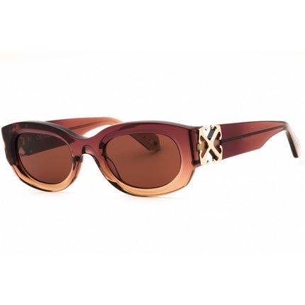 Off-White Women's Sunglasses - Gradient Burgundy Frame | PALMER OERI14ES25PLA002316E ,