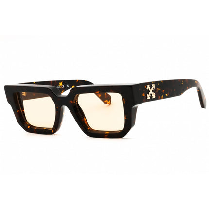 Off-White Men's Sunglasses - Havana Full Rim Frame | SILVERSTONE OERI146S25PLA0016062 ,