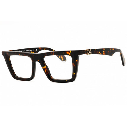 Off-White Unisex Eyeglasses - Havana Full Rim Frame | STYLE 7S OERJ07SS25PLA0016000 ,