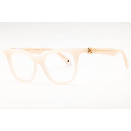 Off-White Women's Eyeglasses - Beige Plastic Cat Eye | STYLE 7T OERJ07TS25PLA0016100 ,