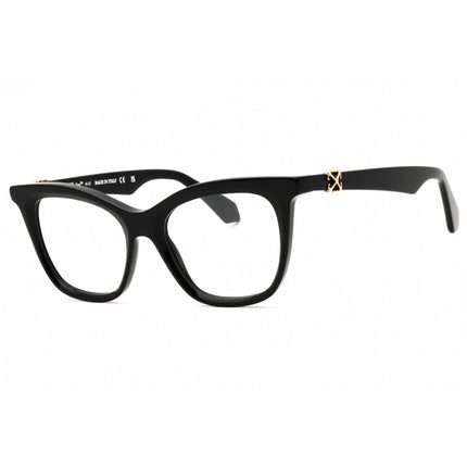 Off-White Women's Eyeglasses - Black Plastic Cat Eye | STYLE 7T OERJ07TS25PLA0011000 ,