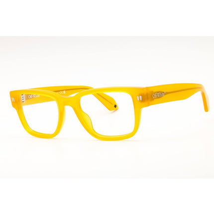 Off-White Men's Eyeglasses - Yellow Rectangular Frame | STYLE 7V OERJ07VS25PLA0011800 ,