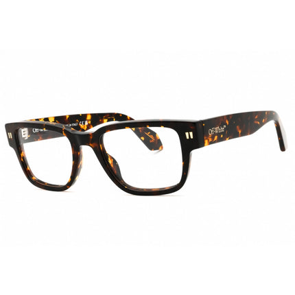 Off-White Men's Eyeglasses - Havana Rectangular Frame | STYLE 7V OERJ07VS25PLA0016000 ,