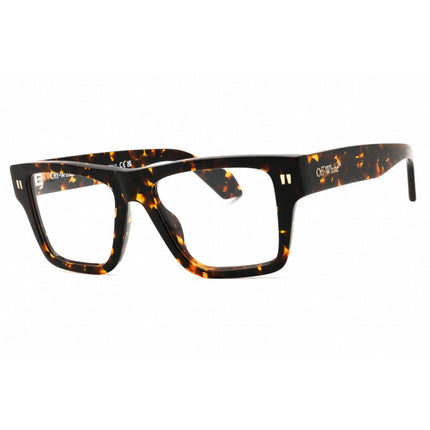 Off-White Unisex Eyeglasses - Havana Full Rim Frame | STYLE 75 OERJ075C99PLA0016E00 ,
