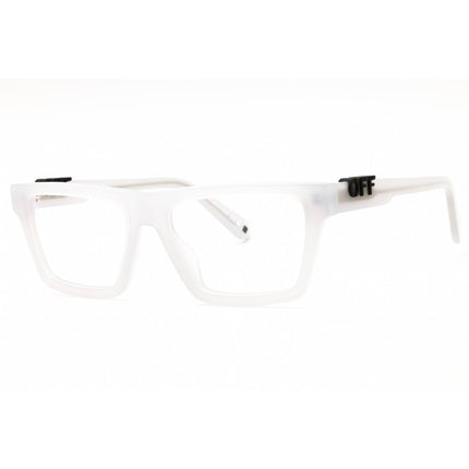 Off-White Men's Eyeglasses - Grey Acetate Rectangular | STYLE 7B OERJ07BC99PLA0010900 ,
