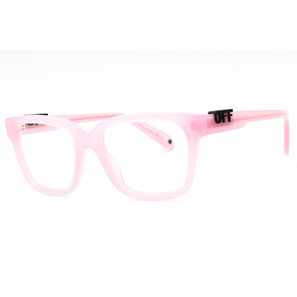 Off-White Unisex Eyeglasses - Pink Acetate Rectangular | STYLE 7C OERJ07CC99PLA0013000 ,