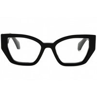 Off-White Women's Eyeglasses - Black Acetate Cat Eye | STYLE 7Q OERJ07QS25PLA0011000 ,