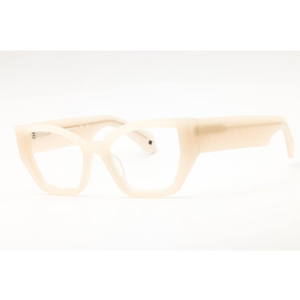 Off-White Women's Eyeglasses - Beige Acetate Cat Eye | STYLE 7Q OERJ07QS25PLA0016100 ,