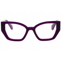 Off-White Women's Eyeglasses - Purple Acetate Cat Eye | STYLE 7Q OERJ07QS25PLA0013700 ,