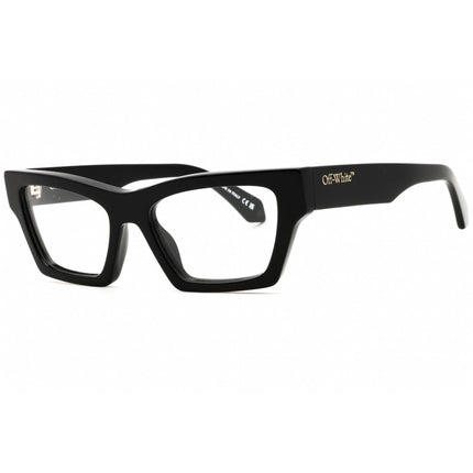 Off-White Unisex Eyeglasses - Black Full Rim Cat Eye | STYLE 7X OERJ07XS25PLA0011000 ,