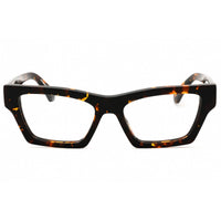 Off-White Unisex Eyeglasses - Havana Acetate Cat Eye | STYLE 7X OERJ07XS25PLA0016000 ,