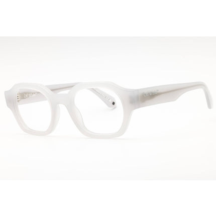 Off-White Unisex Eyeglasses - Grey Acetate Round Frame | STYLE 7Y OERJ07YS25PLA0010900 ,
