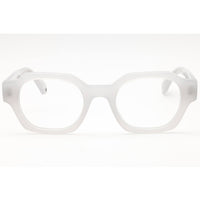 Off-White Unisex Eyeglasses - Grey Acetate Round Frame | STYLE 7Y OERJ07YS25PLA0010900 ,