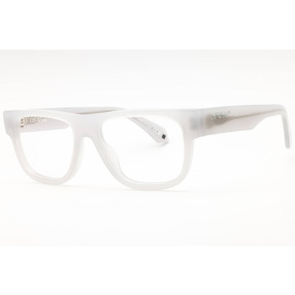 Off-White Unisex Eyeglasses - Grey Acetate Rectangular | STYLE 7Z OERJ07ZS25PLA0010900 ,