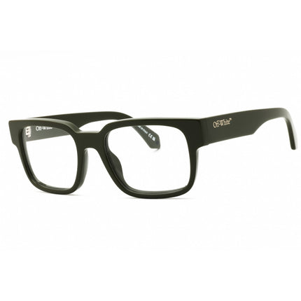 Off-White Unisex Eyeglasses - Military Green Frame | STYLE 80 OERJ080S25PLA0015600 ,