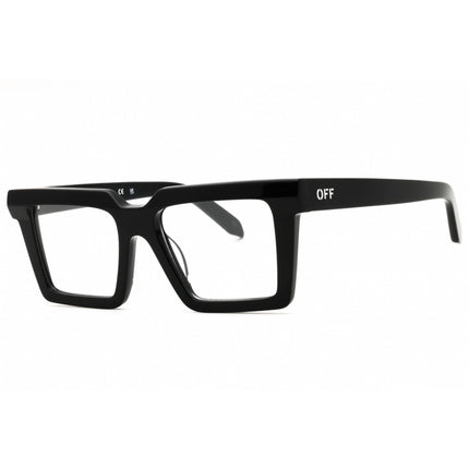 Off-White Unisex Eyeglasses - Black Rectangular Frame | STYLE 82 OERJ082S25PLA0011000 ,