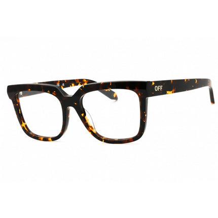 Off-White Unisex Eyeglasses - Havana Full Rim Frame | STYLE 84 OERJ084S25PLA0016000 ,
