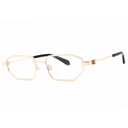 Off-White Men's Eyeglasses - Gold Metal Geometric | STYLE 89 OERJ089S25MET0017600 ,