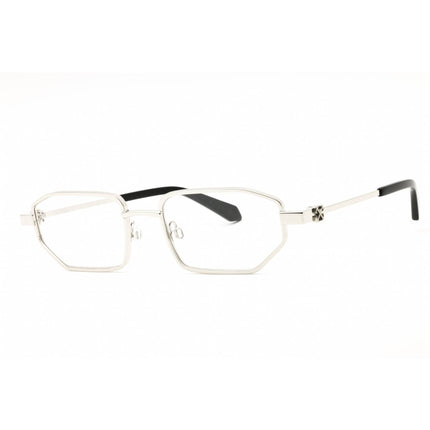 Off-White Men's Eyeglasses - Silver Metal Geometric | STYLE 89 OERJ089S25MET0017200 ,