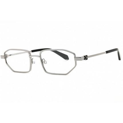 Off-White Men's Eyeglasses - Gunmetal Metal Geometric | STYLE 89 OERJ089S25MET0017700 ,