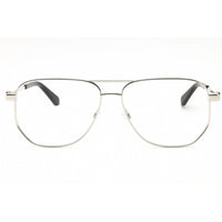 Off-White Men's Eyeglasses - Silver Metal Aviator | STYLE 8A OERJ08AS25MET0017200 ,