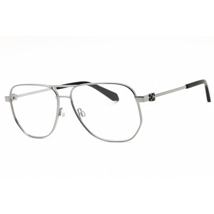 Off-White Men's Eyeglasses - Gunmetal Metal Aviator | STYLE 8A OERJ08AS25MET0017700 ,