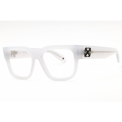Off-White Unisex Eyeglasses - Grey Acetate Rectangular | STYLE 8C OERJ08CS25PLA0010900 ,