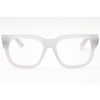 Off-White Unisex Eyeglasses - Grey Acetate Rectangular | STYLE 8C OERJ08CS25PLA0010900 ,
