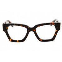 Off-White Women's Eyeglasses - Havana Acetate Cat Eye | STYLE 8F OERJ08FS25PLA0016000 ,