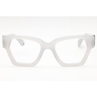 Off-White Women's Eyeglasses - Grey Full Rim Cat Eye | STYLE 8F OERJ08FS25PLA0010900 ,