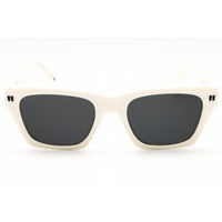 Off-White Unisex Sunglasses - White Plastic Rectangular | VALDEZ OERI13XS25PLA0010107 ,