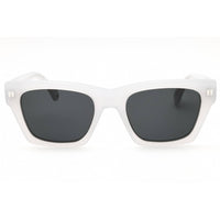 Off-White Unisex Sunglasses - Grey Acetate Rectangular | VALDEZ OERI13XS25PLA0010907 ,
