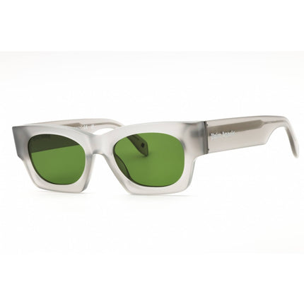 Palm Angels Unisex Sunglasses - Grey Plastic Cat Eye | BODIE PERI089C99PLA0010955 ,