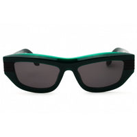 Palm Angels Women's Sunglasses - Green Acetate Cat Eye | CLAIRE PERI10ES25PLA0015507 ,