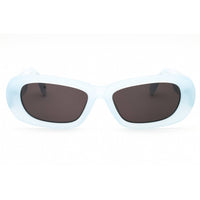 Palm Angels Women's Sunglasses - Light Blue Plastic Oval | DANA PERI107S25PLA0014007 ,