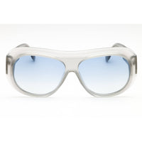 Palm Angels Unisex Sunglasses - Grey Acetate Round Frame | ELFIN PERI103S25PLA0010942 ,