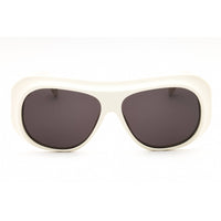 Palm Angels Unisex Sunglasses - White Acetate Round Frame | ELFIN PERI103S25PLA0010107 ,