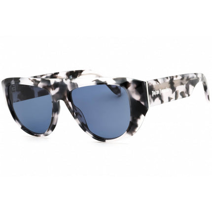 Palm Angels Unisex Sunglasses - Havana Black Oval Frame | JOSHUA PERI105S25PLA0011245 ,