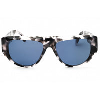 Palm Angels Unisex Sunglasses - Havana Black Oval Frame | JOSHUA PERI105S25PLA0011245 ,